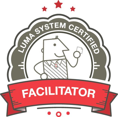 LUMA System Certified Facilitator badge