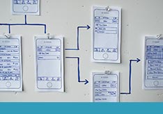 A thumbnail images of a Schematic Diagram made out of paper, displayed on a whiteboard.